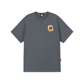 MELTING DAISY LOGO 티셔츠 - 그레이