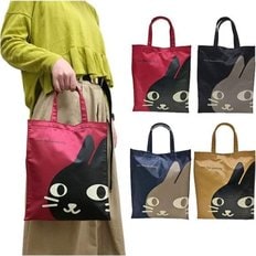 텐바이텐 네코닌겐 토트백 에코백 가방 A4 4컬러 일본 수입