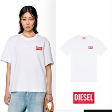 DIESEL 디젤 T-Danny-Nlabel 디젤 로고 패치 티셔츠 2 COLOR