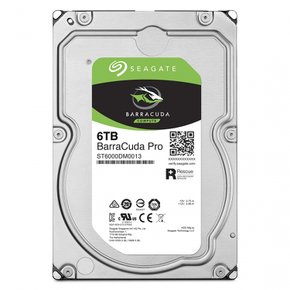 ST6000DM004 [BarraCuda Pro(6TB HDD 3.5인치 SATA 6G 7200rpm 64MB)]