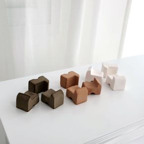 베하몰 토분받침 블럭 4.5x3x3.5cm (3개셋트)