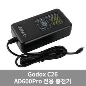 C26 배터리 충전기 AD600Pro 전용 가우포토 공식정품