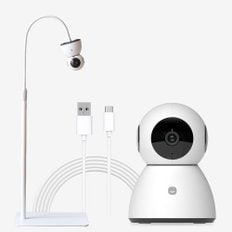(세트)스마트 CCTV 홈카메라 500만 화소 5MP PRO+ & 5m케이블 & 스탠드 거치대