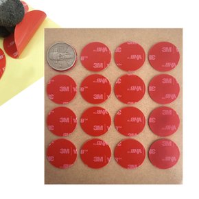 3M 원형 25mm 투명 양면 테이프 VHB 4910  블랙박스 자동차