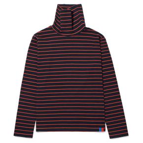 THE TURTLENECK - NAVY/POPPY F23