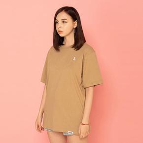 레이든 BASIC L LOGO S/S TEE-BEIGE