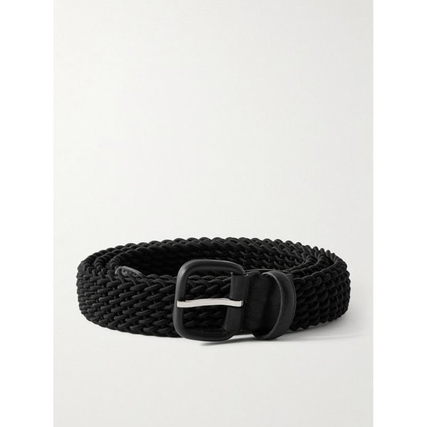 샤르베 2.7cm 가죽 트리밍 우븐 코드 벨트 46376663162935863