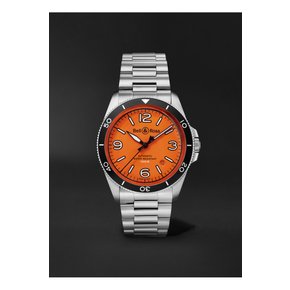 BR V2-92 Orange Limited Edition Automatic 41mm Stainless Steel Watch