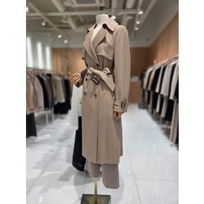 [부산점] [라인어디션](N854)여성 더블버튼 벨티드 트렌치코트 NVTCPB9900