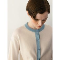 [kotelo] [Premium] Cashmere Linepoint Cardigan  Ivory (WE395AC440)