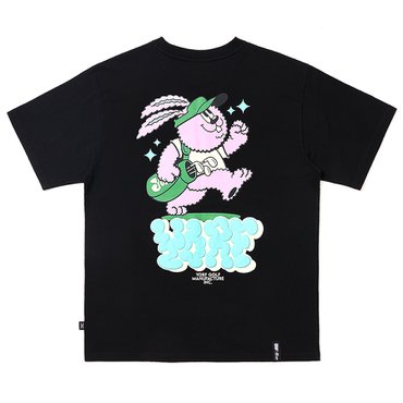욜프 T-SHIRTS ROLLY BLACK 반팔티 롤리 블랙