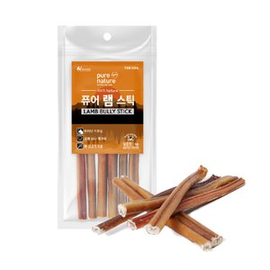  퓨어네이쳐 강아지 오래먹는 천연수제간식 양불리스틱 껌 6P 한우불리스틱 대체