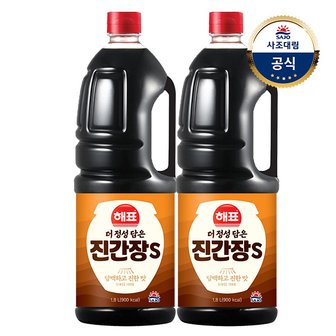 대림선 [사조대림] 더정성담은 진간장S 1.8L x2개