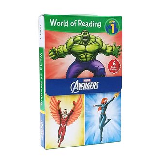 동방도서 (영어원서) World of Reading Level 1 Marvel Avengers 6종 리더스 Box Set (Paperback)(CD없음)