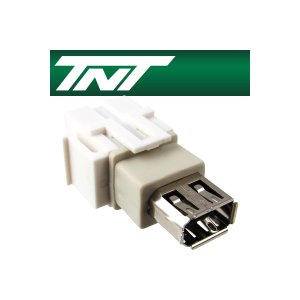 엠지솔루션 [NM-TNT32] TNT NM-TNT32 IEEE1394A 6P F/F 스냅인 멀티미디어 모듈