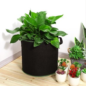 부직포 화분 4L 18x15cm/텃밭 꽃 나무 옥상 베란다