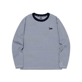 싱글 스트라이프 티셔츠 네이비 LK2501LT04NA