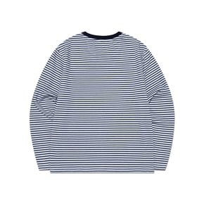 싱글 스트라이프 티셔츠 네이비 LK2501LT04NA