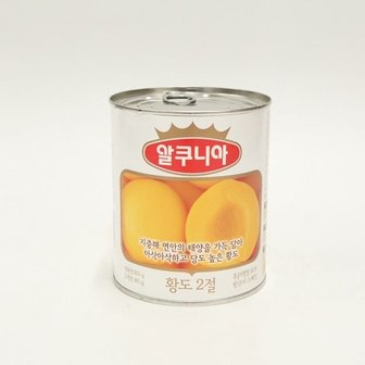  알쿠니아 황도 통조림 850g (WB8C5A3)