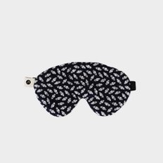 [살랑]Vernon sleep mask 002 leaf navy blue