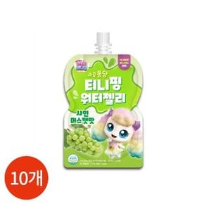 캐치티니핑 과즙퐁당 워터젤리 샤인머스캣맛 110ml x 10개입