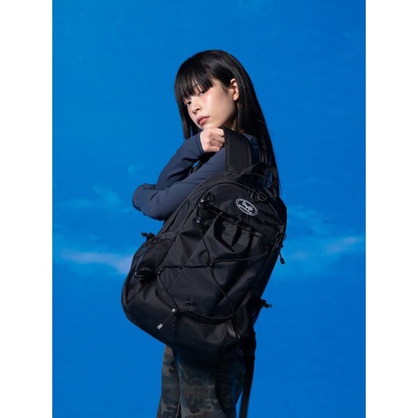 엑스 프레임 백팩 (블랙)