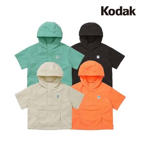 [공식](정상가 : 109,000원) 브리즈 후드 반팔 아노락 키즈 (4 COLOR)