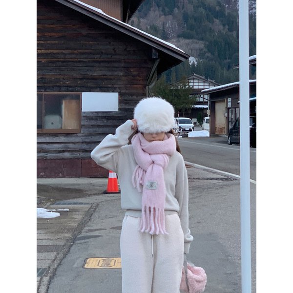 [알로하 PICK] ANC MELLOW SOFT MUFFLER_PINK