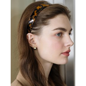HFS004 Marbling glossy celluloid Hairband