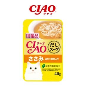 CIAO 다시스프 파우치 닭가슴살&가리비관자 40g