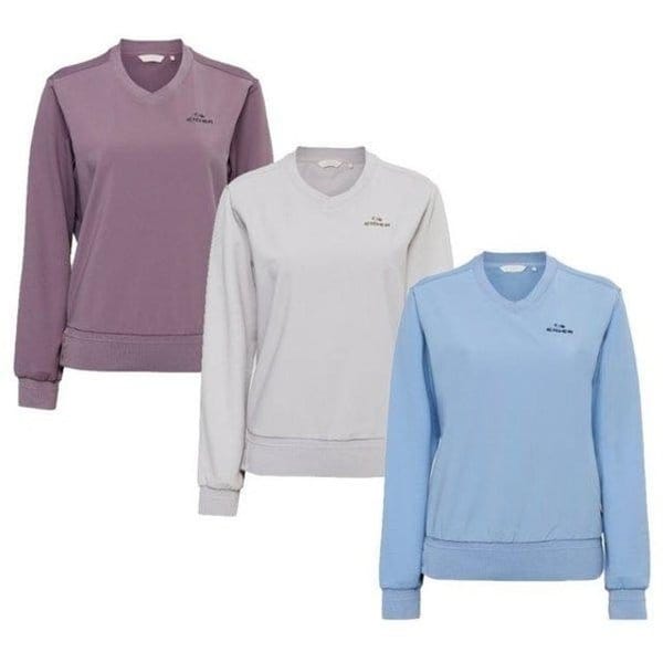 [부산점] 웨더 플렉스 여성 하이브리드 라운드 티셔츠 DWU25224