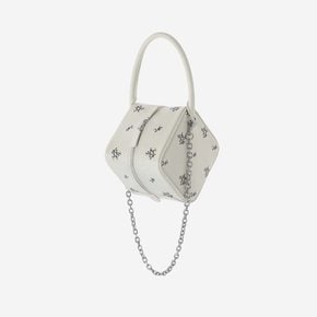 GIGI CUBE BAG-WHITE