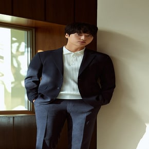25S/S Premium 워셔블 변형 세로조직 반소매 니트 5종 택1 [ADF2ET1904]