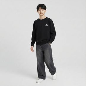 행텐틴즈 풀밴딩 세미와이드 데님팬츠 165 14560 055 201 10 _P415300812