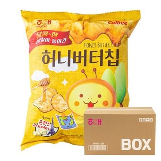  허니버터칩 100g 12입 해태 벌꿀 감자칩 스낵 간식 과자 박스