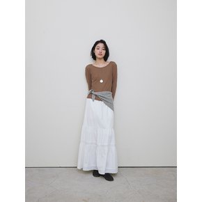 [1st REORDER] LONG SLEEVE T-SHIRT [CAMEL]