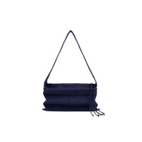 Lucky Pleats Knit Shoulder Classic Navy