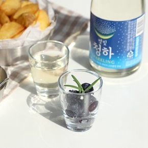 러델 소주잔 유리 술잔 심플 40ml 1p