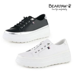 베어파우(BEARPAW) 소가죽 경량 여성슬립온 ESTELA 블랙,화이트 (K2280001,0840A)2종택1