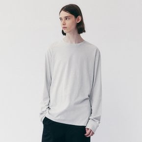 REGULAR FIT LONG SLEEVE_GRAY