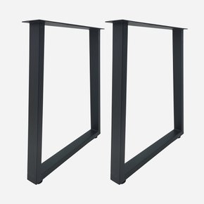 RM-01 우드슬랩다리 책상 사다리형 분체도장 철제 식탁 테이블 다리