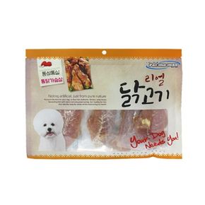 펫더맨 리얼닭고기 통실통실 통닭가슴살 300g