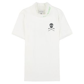 에이스 여성 모크넥 티셔츠 크림 MLW-3B-AA03