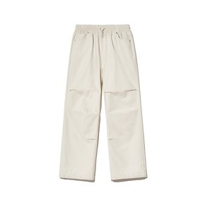 Unmodified Denim String Wide Pants P16 Ivory