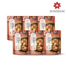신세계 [신세계푸드] 호텔컬렉션 에센셜 우차돌 된장찌개 450g x 6팩