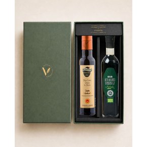보나미니 올리브오일  발사믹 선물세트 (250ml x 2병 /선물박스)