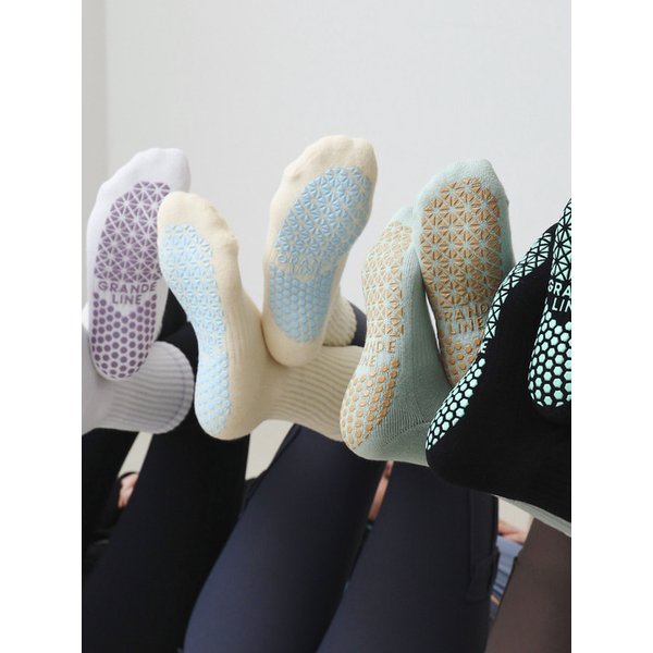 논슬립 크루 삭스_4COLOR