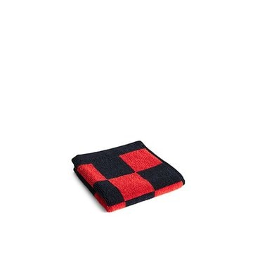 HAY 헤이 HAY Check Wash Cloth 30*30 체크 워시 클로스 파피 레드