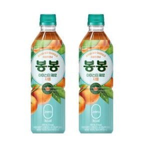 봉봉 아이스티 제로 자몽 500ml 12페트