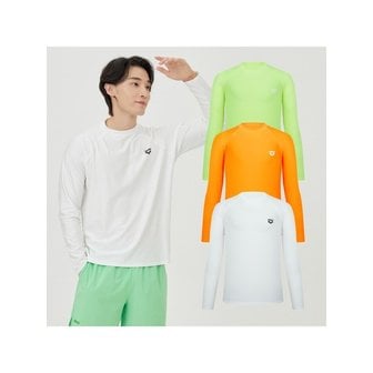 아레나 남성 뉴웨이브 릴렉스핏 래쉬가드 색상 택1 A4BM1RR50